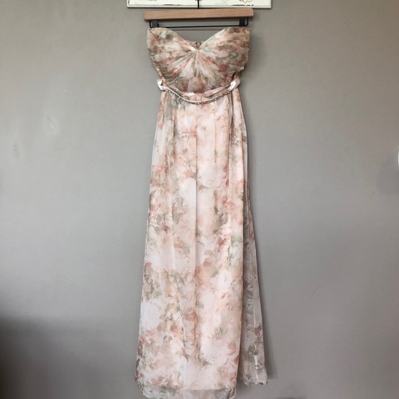 Jenny Yoo Dresses & Skirts - Jenny Yoo | Light Pink & Cream Floral Gown